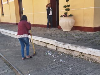Andarilhos que pernoitam e sujam antiga estação estão com os dias contados em Marechal Floriano 3
