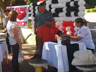 Campanha de conscientização do Dia Nacional do Combate ao Fumo no centro de Marechal Floriano 2