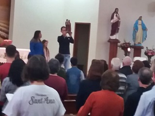Celebração católica deste domingo com homenagens aos pais em Marechal Floriano 2