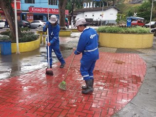 Chuva em Marechal Floriano durante toda a noite 4