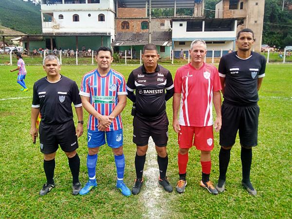 Jogo de veteranos de competicao encerrado em Santa Maria de Marechal Floriano 2