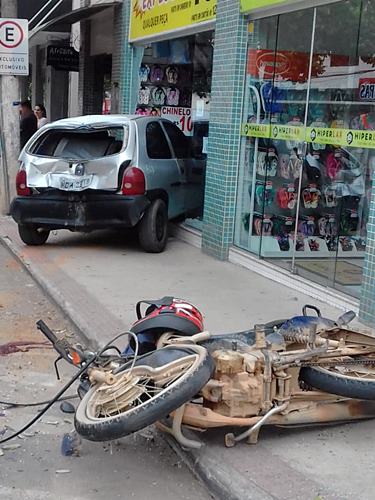 Acidente deixa motociclista em estado gravissimo em Afonso Claudio 2