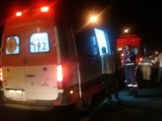 Colisão entre caminhão basculante e automóvel deixa um homem ferido em Marechal Floriano 3