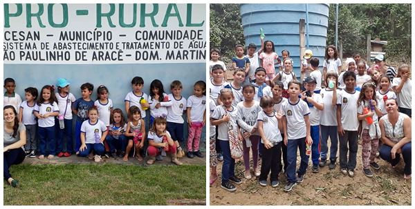 Estudantes plantam arvores em comemoracao ao meio ambiente 04