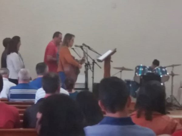 Onze criancas batizadas na manha deste domingo 16 na Igreja de SantAna em Marechal Floriano 2