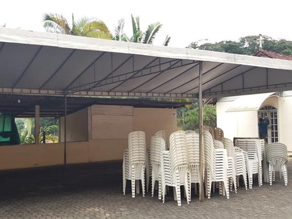 Preparativos a todo o vapor para a Festa da Primavera no Bairro Santa Rita em Marechal Floriano 2