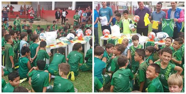 Secretaria Estadual de Esportes faz entrega de materiais esportivos em Marechal Floriano