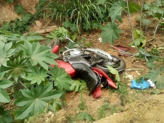Colisão entre dois motociclistas deixa um morto e outro ferido em Afonso Cláudio