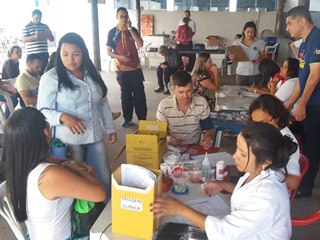 Doações de sangue iniciadas na manhã desta sexta feira 8 em Marechal Floriano