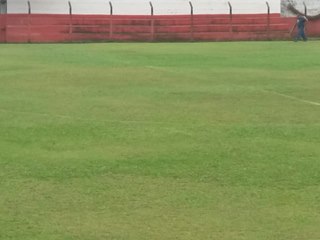 Gramado aparado para finais do Campeonato de Futebol de Marechal Floriano 2