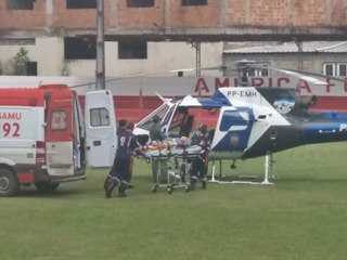 Lavrador sofre infarto na zona rural de Domingos Martins e é socorrido por helicóptero da PM