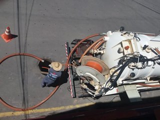 Limpeza geral nos esgotos das ruas de Marechal Floriano 2