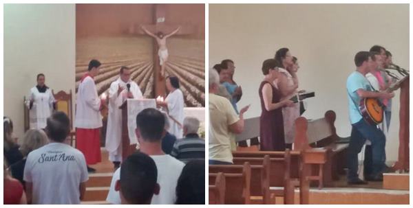 Celebracao catolica do Dia de Todos os Santos e Santas em Marechal Floriano 03