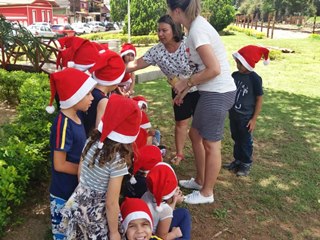 Escola infantil de Marechal Floriano documenta o encerramento do ano letivo com fotos conjuntas 2