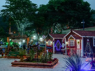 Preparativos acelerados para abertura do Brilho de Natal em Domingos Martins2