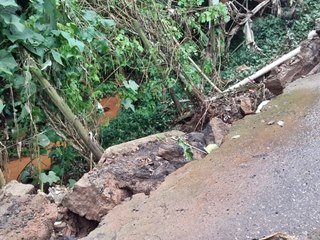 Estrada destruída será recuperada em Marechal Floriano
