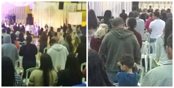 Evento evangelico encerrado com alegria e canticos em Marechal Floriano 03