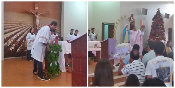 Missa em honra ao Advento e a Nossa Senhora das Gracas em Marechal Floriano 03