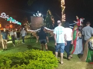 Projeto Natal Luz atrai muitos moradores e visitantes à Marechal Floriano 2