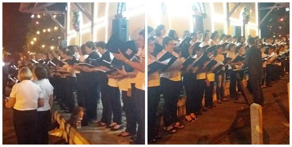 Sucesso do projeto Natal Luz continua com muita música em Marechal Floriano