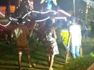 Visitantes do Norte do Estado ficam contentes com o Natal Luz de Marechal Floriano