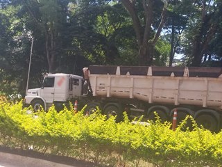 Equipe da balança móvel do DNIT não cruza os braços na BR 262