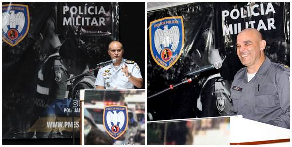 Major Edinei Balbino e o novo comandante da Policia Militar de Domingos Martins e Marechal Floriano 03