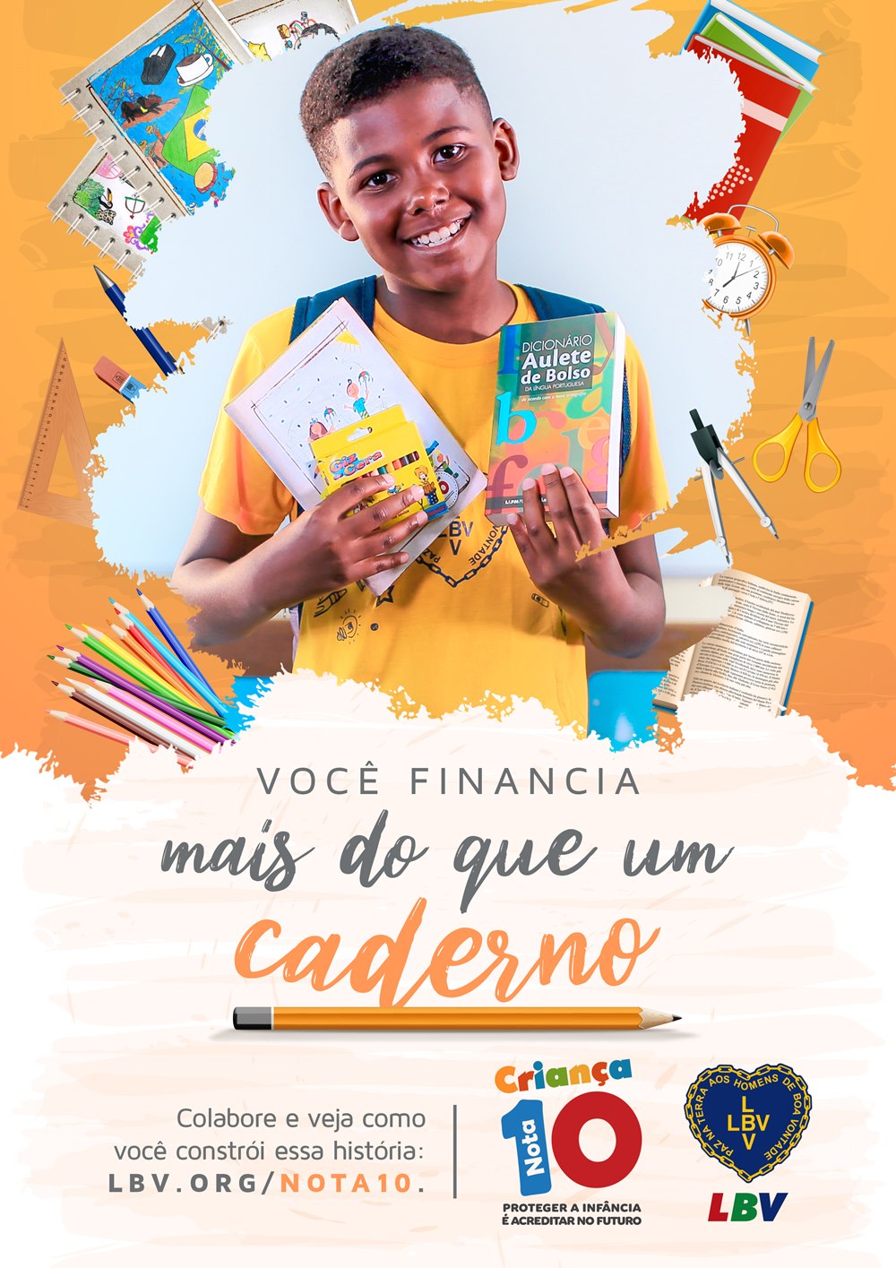 Campanha da LBV visa oferecer condições a famílias em situação de vulnerabilidade