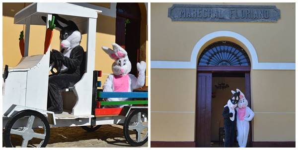 Coelhos ovos coloridos e toda magia e religiosidade da pascoa tomarao conta de Marechal Floriano 02