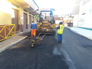 Finalização das obras de novo asfaltamento nas vias de Marechal Floriano 3