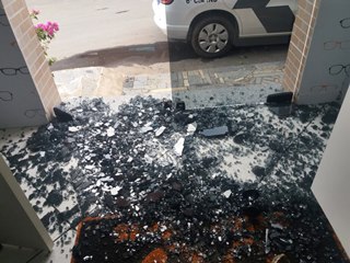 Arrombamento de ótica em Marechal Floriano provoca revolta dos moradores
