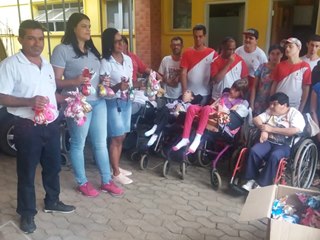 Campanha da Pestalozzi de Marechal Floriano para arrecadar ovos de chocolate 2