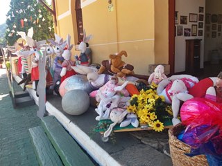 Ornamentação da Páscoa Mágica é desmontada em Marechal Floriano