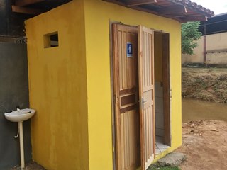 Pintura da quadra em Marechal Floriano conclu&iacute;da na pr&oacute;xima semana