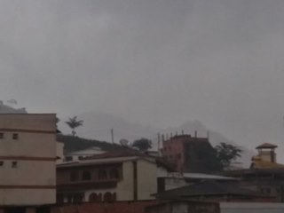 Temporal com 20 minutos de duração com ventos e relâmpagos em Marechal Floriano