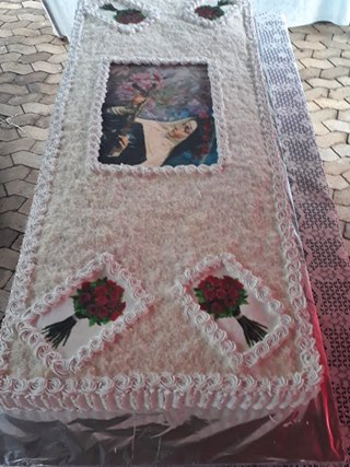 Festa alegre no Bairro Santa Rita em Marechal Floriano