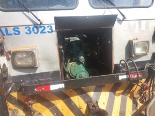 Instalação do novo motor no auto de linha deverá ser concluída hoje 32