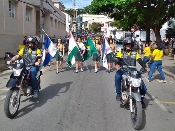 Maio Amarelo campanha alerta para o grande numero de acidentes em Afonso Claudio 03