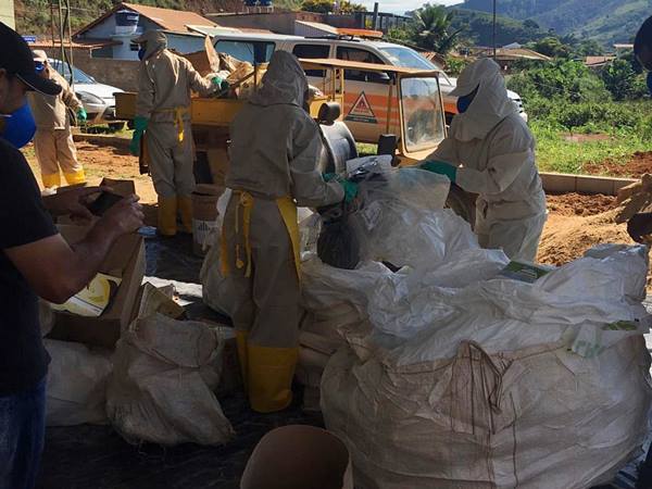 Mais de 1 5 mil embalagens de agrotoxicos sao recolhidas em Brejetuba 02