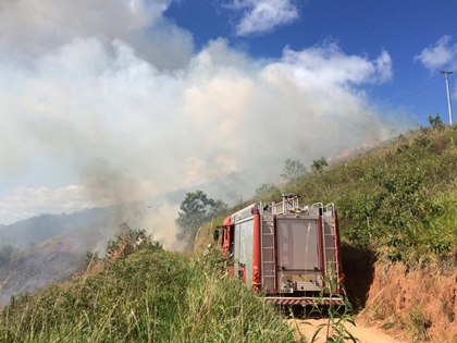Incêndio destrói área superior a cinco mil metros em Santa Isabel 2