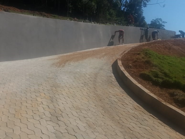 Estrada vicinal e cemitério com acessos beneficiados em Marechal Floriano3