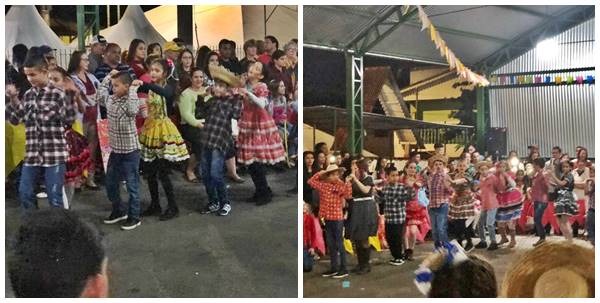 Festa Folclorica na sede de Marechal Floriano atrai multidao 02