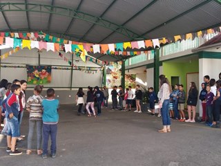 Festa Folcl&oacute;rica tradicional em escola de Marechal Floriano 2