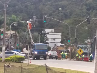 Manutenção no trevo na Rodovia BR 262 em Marechal Floriano resulta no aumento do movimento