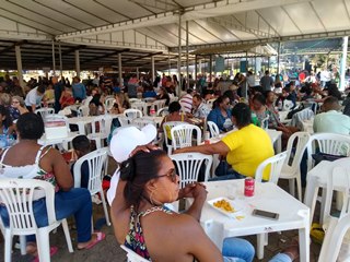 Multid&atilde;o participa da Festa dos Pais em So&iacute;do de Baixo Marechal Floriano 2