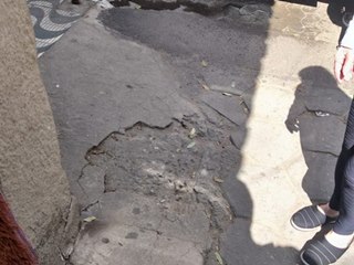 Cal&ccedil;ada quebrada faz mais uma v&iacute;tima em Domingos Martins