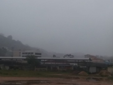 Chuva e baixa temperatura em Marechal Floriano neste domingo 30