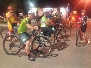 Ciclistas pedalam em estradas do interior de Marechal Floriano e Alfredo Chaves