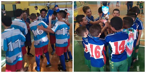 Fase do Desafio do Futsal Infantil encerrada ontem 14 02