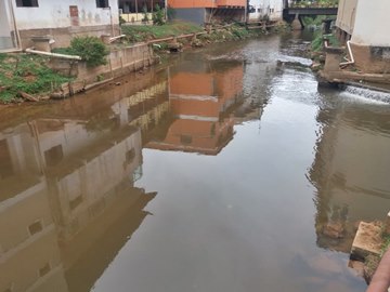 Chuvas finas também ajudam a manter vazão alta no Braço Sul do Jucu